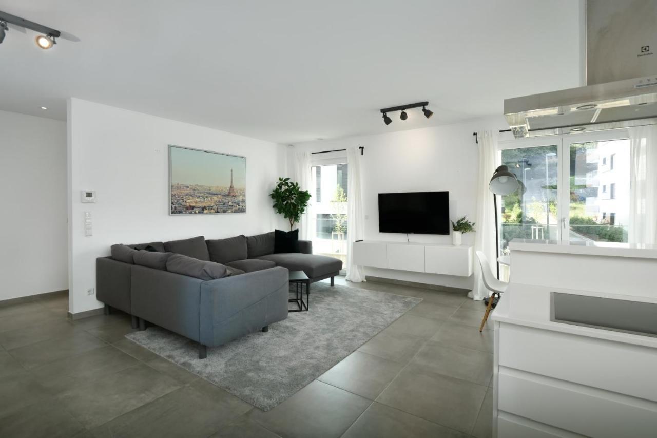 2br Apt 100 M2 W Terrace Garden, Free Pkg- Id-26 * Luxemburg